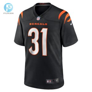 Mens Cincinnati Bengals Ickey Woods Nike Black Retired Player Game Jersey stylepulseusa 1 1