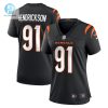 Womens Cincinnati Bengals Trey Hendrickson Nike Black Game Jersey stylepulseusa 1