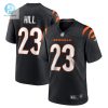 Mens Cincinnati Bengals Daxton Hill Nike Black Player Game Jersey stylepulseusa 1