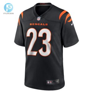 Mens Cincinnati Bengals Daxton Hill Nike Black Player Game Jersey stylepulseusa 1 1