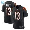 Mens Cincinnati Bengals Ken Riley Nike Black Retired Player Game Jersey stylepulseusa 1