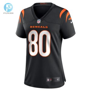 Womens Cincinnati Bengals Andrei Iosivas Nike Black Team Game Jersey stylepulseusa 1 1