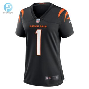 Womens Cincinnati Bengals Number 1 Mom Nike Black Game Jersey stylepulseusa 1 1