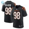 Mens Cincinnati Bengals D.J. Reader Nike Black Game Jersey stylepulseusa 1