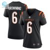 Womens Cincinnati Bengals Jake Browning Nike Black Game Jersey stylepulseusa 1