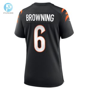 Womens Cincinnati Bengals Jake Browning Nike Black Game Jersey stylepulseusa 1 2