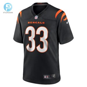 Mens Cincinnati Bengals Nick Scott Nike Black Game Player Jersey stylepulseusa 1 1