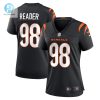 Womens Cincinnati Bengals D.J. Reader Nike Black Game Jersey stylepulseusa 1