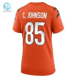 Womens Cincinnati Bengals Chad Johnson Nike Orange Retired Game Jersey stylepulseusa 1 2