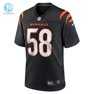 Mens Cincinnati Bengals Joseph Ossai Nike Black Game Jersey stylepulseusa 1 1