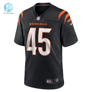 Mens Cincinnati Bengals Tyler Murray Nike Black Team Game Jersey stylepulseusa 1 1