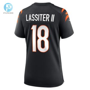 Womens Cincinnati Bengals Kwamie Lassiter Ii Nike Black Game Player Jersey stylepulseusa 1 2