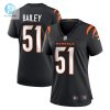 Womens Cincinnati Bengals Markus Bailey Nike Black Game Jersey stylepulseusa 1