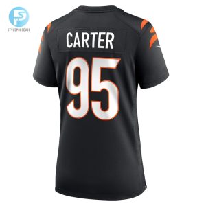 Womens Cincinnati Bengals Zach Carter Nike Black Game Player Jersey stylepulseusa 1 2