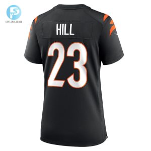 Womens Cincinnati Bengals Daxton Hill Nike Black Player Game Jersey stylepulseusa 1 2