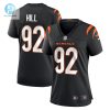 Womens Cincinnati Bengals B.J. Hill Nike Black Game Jersey stylepulseusa 1