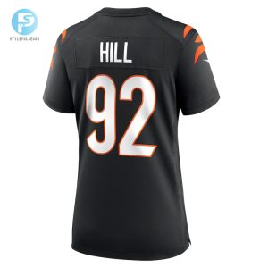 Womens Cincinnati Bengals B.J. Hill Nike Black Game Jersey stylepulseusa 1 2