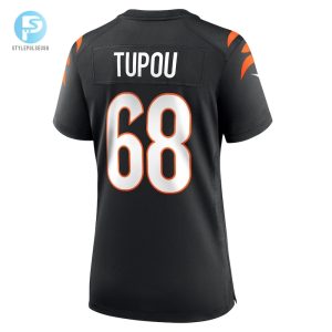 Womens Cincinnati Bengals Josh Tupou Nike Black Game Player Jersey stylepulseusa 1 2