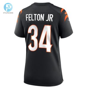 Womens Cincinnati Bengals Demetric Felton Jr. Nike Black Team Game Jersey stylepulseusa 1 2