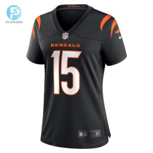 Womens Cincinnati Bengals Charlie Jones Nike Black Team Game Jersey stylepulseusa 1 1