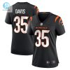 Womens Cincinnati Bengals Jalen Davis Nike Black Game Player Jersey stylepulseusa 1