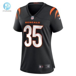 Womens Cincinnati Bengals Jalen Davis Nike Black Game Player Jersey stylepulseusa 1 1