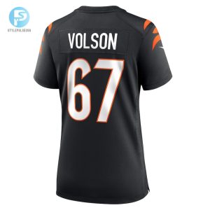 Womens Cincinnati Bengals Cordell Volson Nike Black Game Player Jersey stylepulseusa 1 2