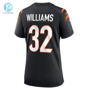 Womens Cincinnati Bengals Trayveon Williams Nike Black Game Jersey stylepulseusa 1 2