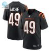 Mens Cincinnati Bengals Joe Bachie Nike Black Game Jersey stylepulseusa 1