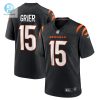 Mens Cincinnati Bengals Will Grier Nike Black Team Game Jersey stylepulseusa 1