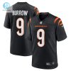 Mens Cincinnati Bengals Joe Burrow Nike Black Player Game Jersey stylepulseusa 1