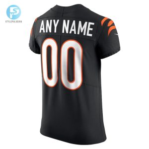 Mens Cincinnati Bengals Nike Black Vapor Elite Custom Jersey stylepulseusa 1 2