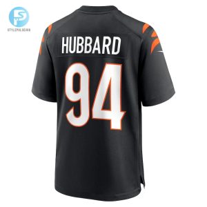 Mens Cincinnati Bengals Sam Hubbard Nike Black Player Game Jersey stylepulseusa 1 2