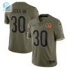 Mens Cincinnati Bengals Nike Olive 2022 Salute To Service Limited Jersey stylepulseusa 1