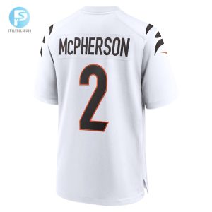 Mens Cincinnati Bengals Evan Mcpherson Nike White Game Player Jersey stylepulseusa 1 2