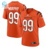 Mens Cincinnati Bengals Myles Murphy Nike Orange Team Game Jersey stylepulseusa 1