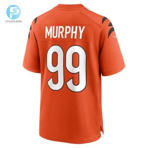 Mens Cincinnati Bengals Myles Murphy Nike Orange Team Game Jersey stylepulseusa 1 2