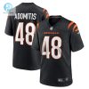 Mens Cincinnati Bengals Cal Adomitis Nike Black Game Player Jersey stylepulseusa 1