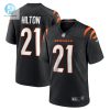 Mens Cincinnati Bengals Mike Hilton Nike Black Game Player Jersey stylepulseusa 1