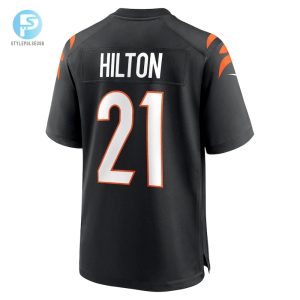 Mens Cincinnati Bengals Mike Hilton Nike Black Game Player Jersey stylepulseusa 1 2