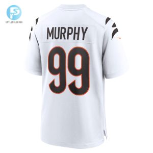 Mens Cincinnati Bengals Myles Murphy Nike White Team Game Jersey stylepulseusa 1 2