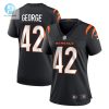 Womens Cincinnati Bengals Allan George Nike Black Game Player Jersey stylepulseusa 1