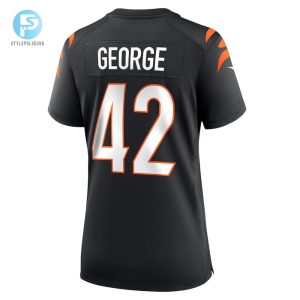 Womens Cincinnati Bengals Allan George Nike Black Game Player Jersey stylepulseusa 1 2