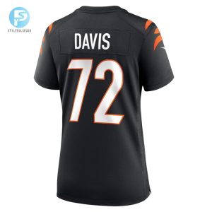 Womens Cincinnati Bengals Domenique Davis Nike Black Game Player Jersey stylepulseusa 1 2