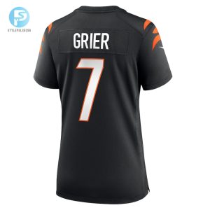 Womens Cincinnati Bengals Will Grier Nike Black Team Game Jersey stylepulseusa 1 8