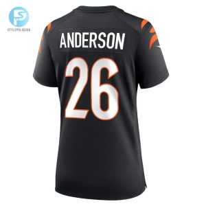 Womens Cincinnati Bengals Tycen Anderson Nike Black Game Player Jersey stylepulseusa 1 2