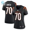 Womens Cincinnati Bengals Dante Smith Nike Black Game Jersey stylepulseusa 1