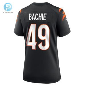 Womens Cincinnati Bengals Joe Bachie Nike Black Game Jersey stylepulseusa 1 2