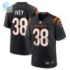 Mens Cincinnati Bengals Dj Ivey Nike Black Team Game Jersey stylepulseusa 1