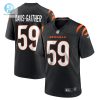 Mens Cincinnati Bengals Akeem Davisgaither Nike Black Game Player Jersey stylepulseusa 1